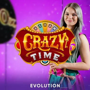 Crazy Time live game show by Evolution