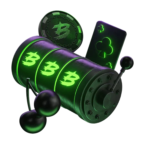 Beazt slot reel showing three branded symbols beside a casino chip, playing card and cherries
